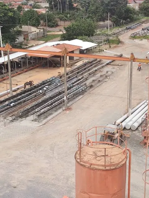 Postes de concreto em Pugmil